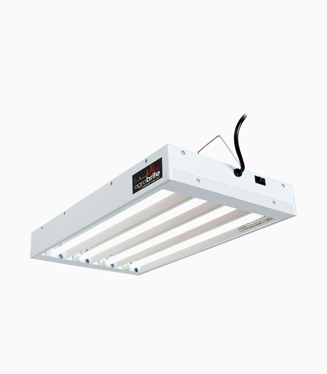 Agrobrite T5 96W 2' 4-Tube Fixture With Lamps