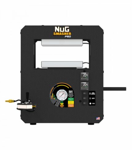 NugSmasher® Pro - 20 Ton Pneumatic/Manual Rosin Press